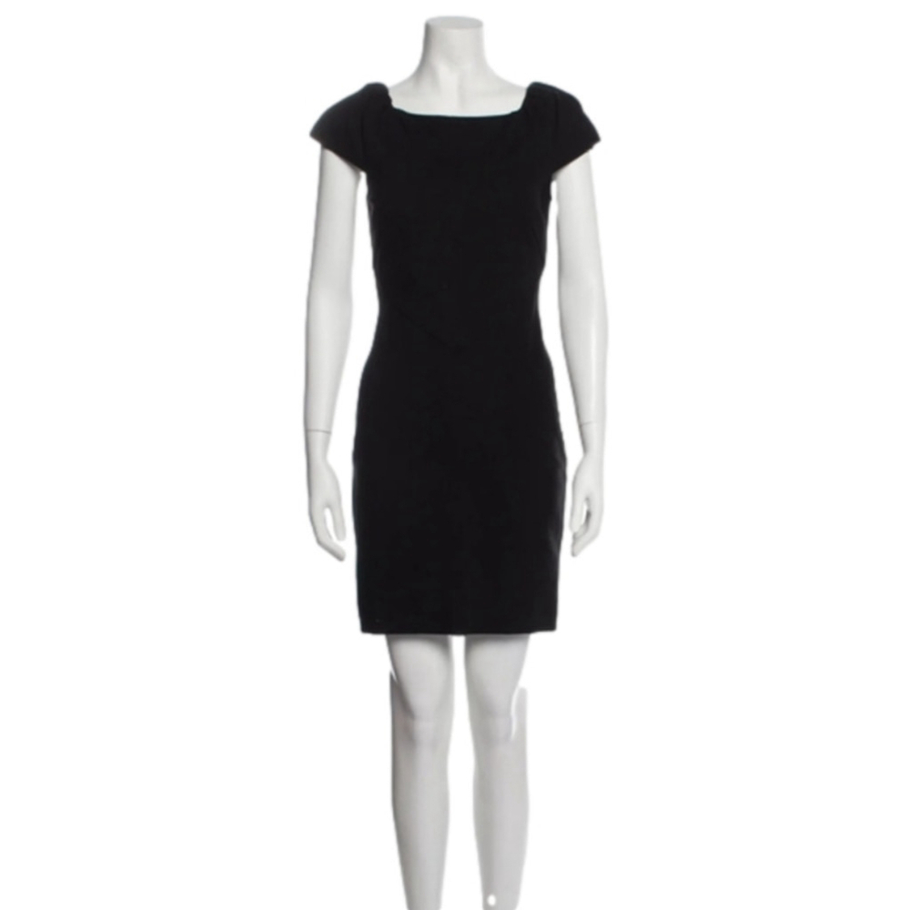 Miusol Black City Goddess Dress Short Sleeves